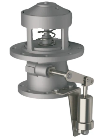 Pneumatic emergency valve