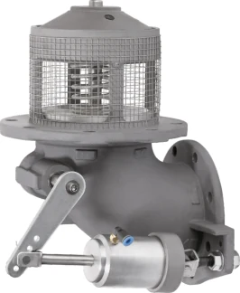 Manual / pneumatic emergency valve
