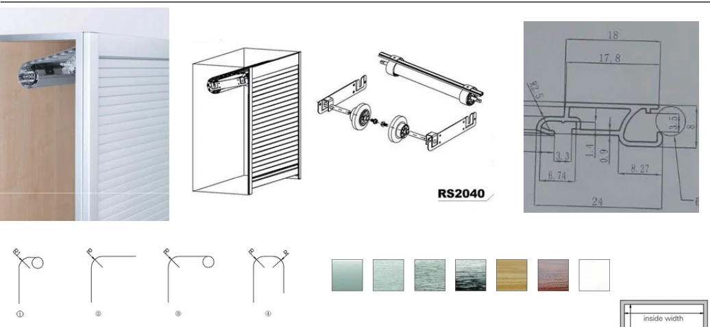 Cabinet Roller Shutter System