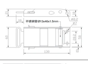 Dimension drawing for CR-023310-IN