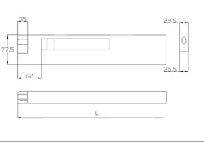 Dimension drawing for CR-028005A