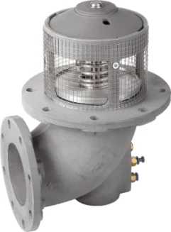 Pneumatic emergency valve