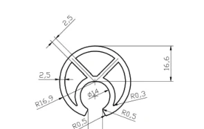 Plan coté de CR-039007