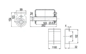Plan coté de CR-209009