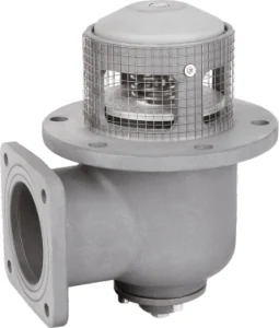 Pneumatic emergency valve