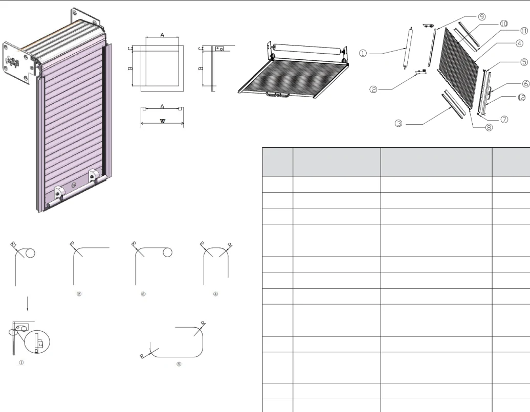 Dimension drawing for CR-104012