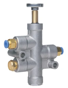 Pneumatic interlock valve