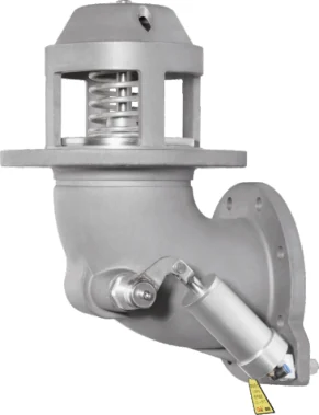 Pneumatic emergency valve