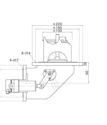 Dimension drawing for CR-TK-112